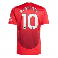 Camiseta Manchester United Marcus Rashford #10 Primera Equipación Replica 2024-25 mangas cortas